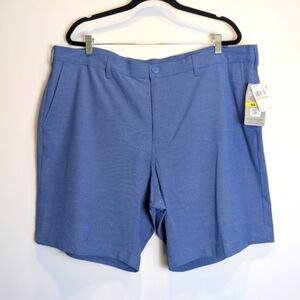 PGA Tour Blue Performance Golf Shorts UPF 50 Straight Fit Size 42